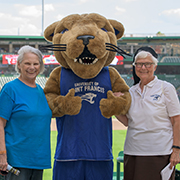 Saint Francis alumni and friends enjoy evening of baseball action at TinCaps game