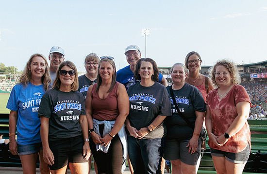 Nursing Alumni at TinCaps