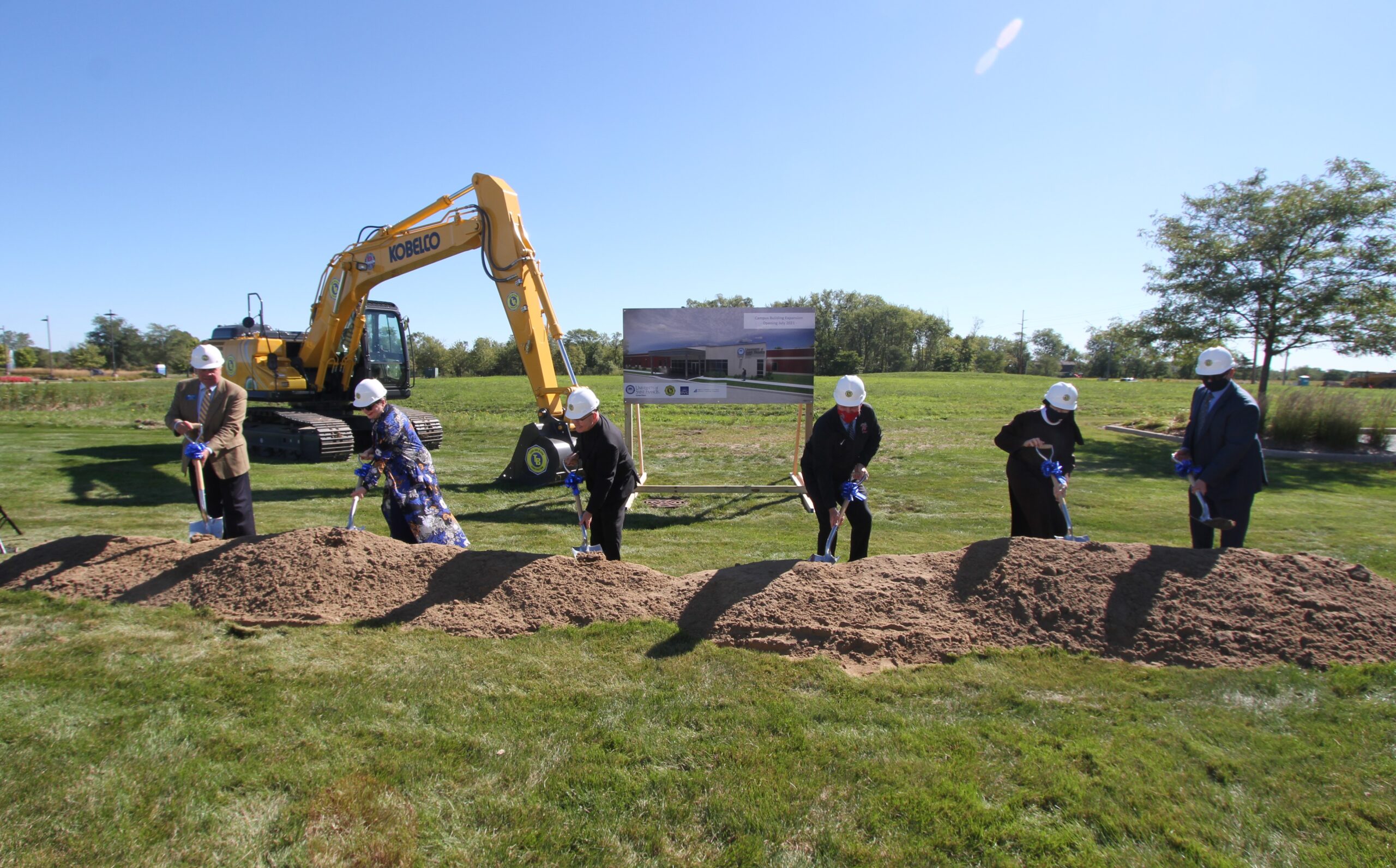 USF Crown Point breaks ground for facility, site expansion - University ...